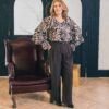 Pantalon de tela italiana