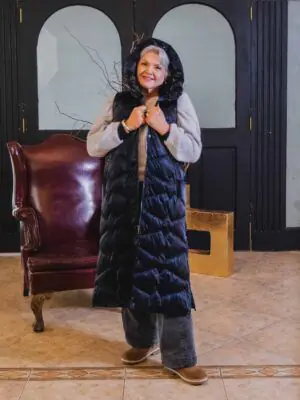 Parka Azul