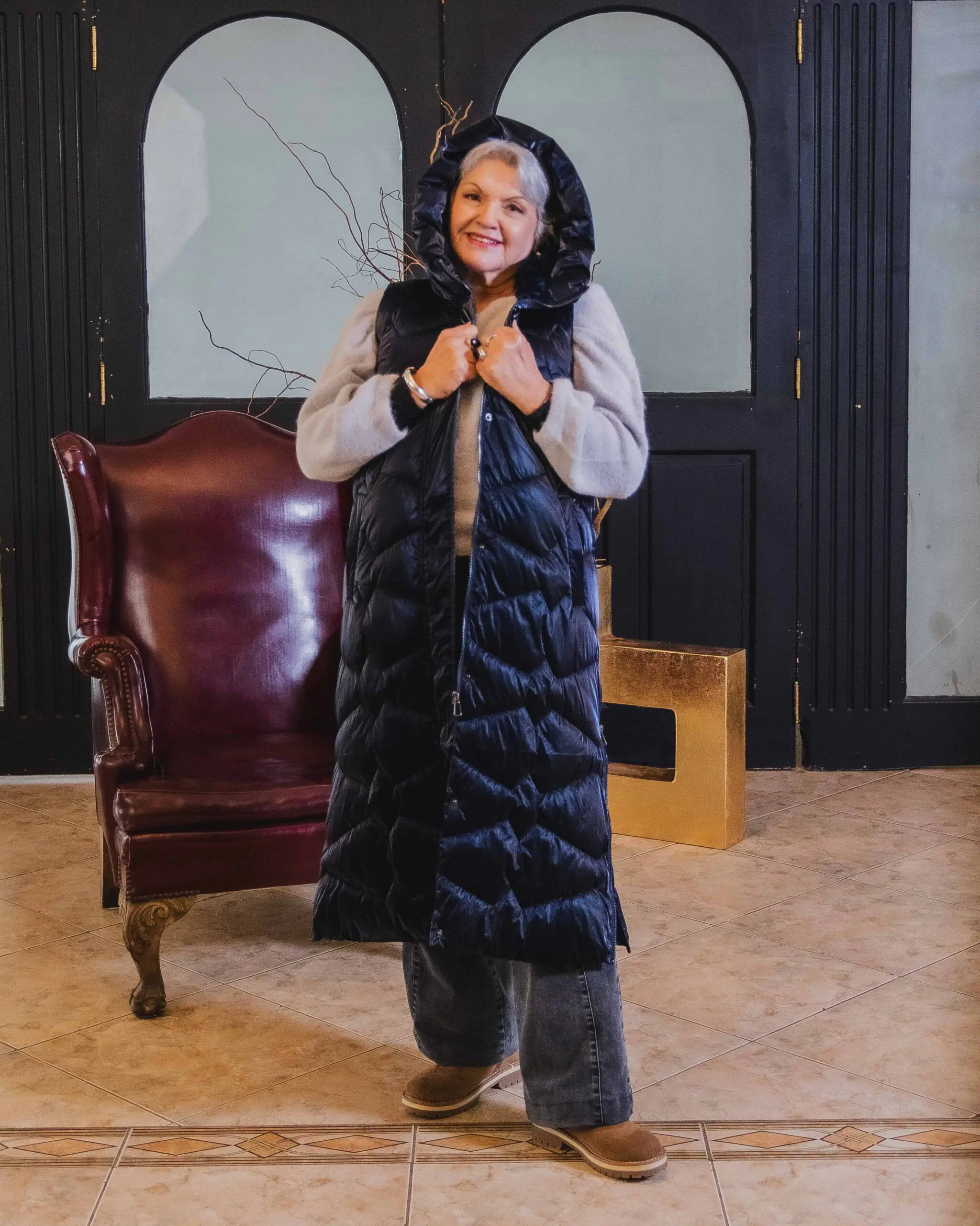 Parka Azul