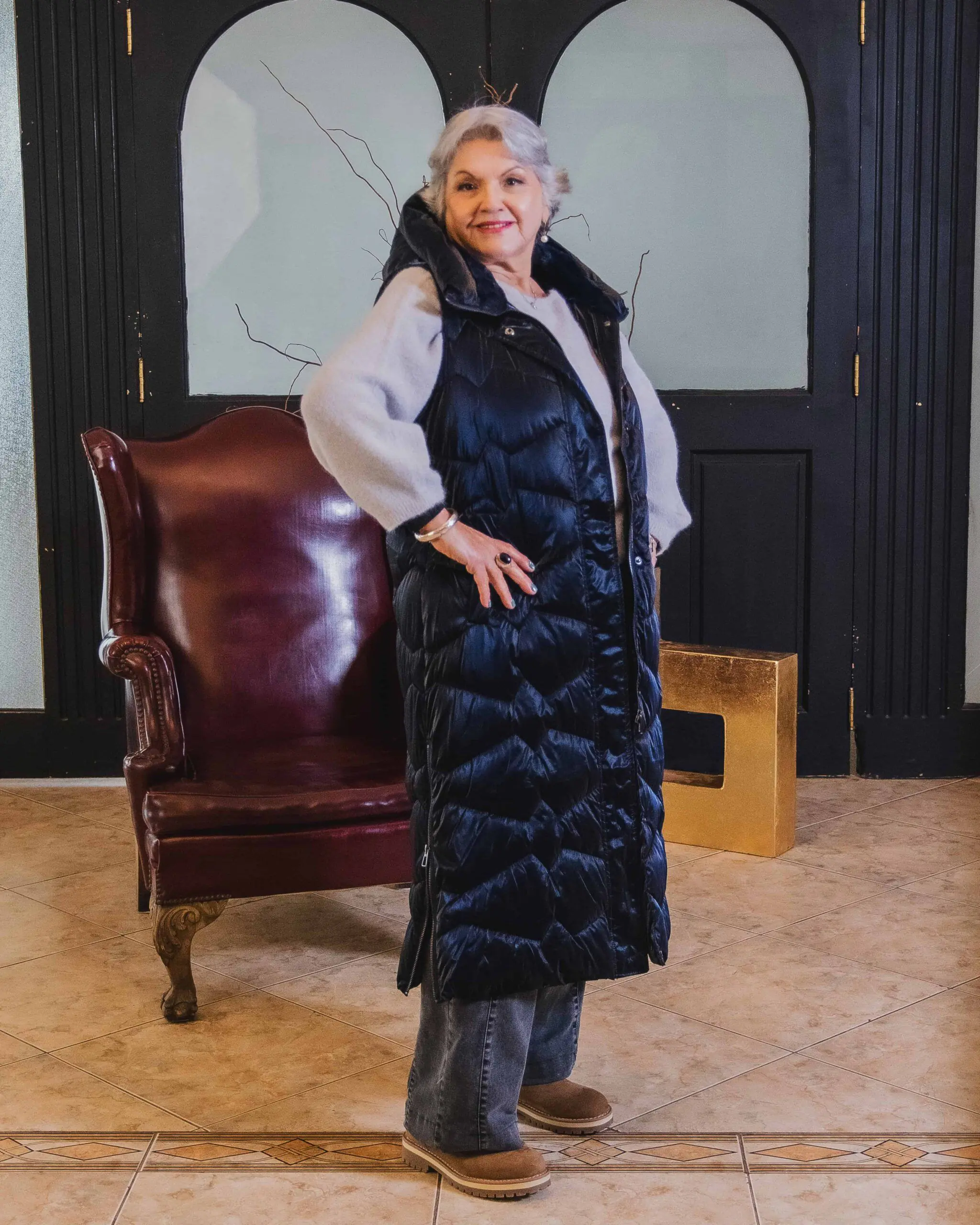 Parka Azul Parisina