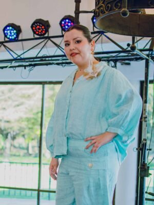 Conjunto de Lino y Flor
