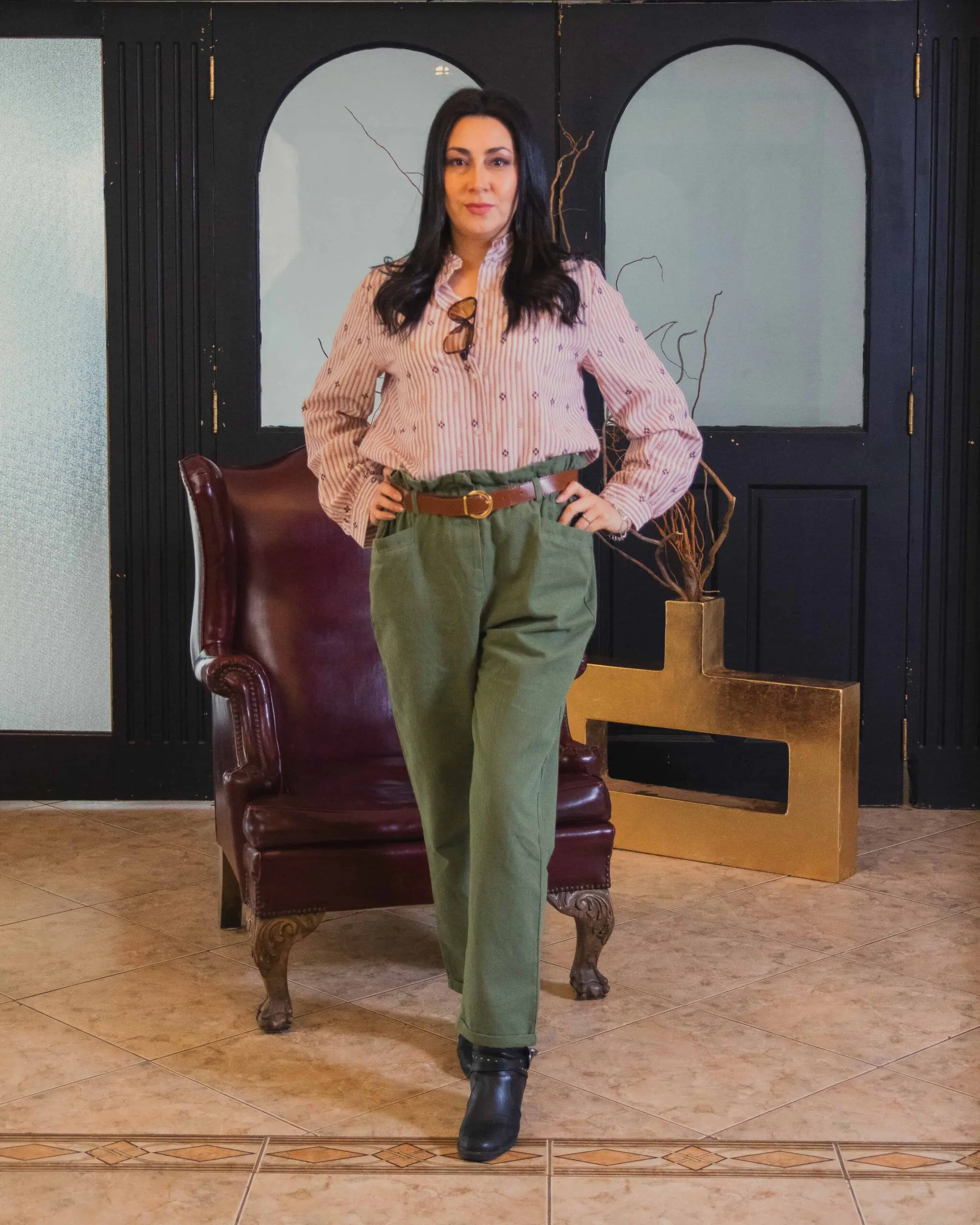 Blusa listada